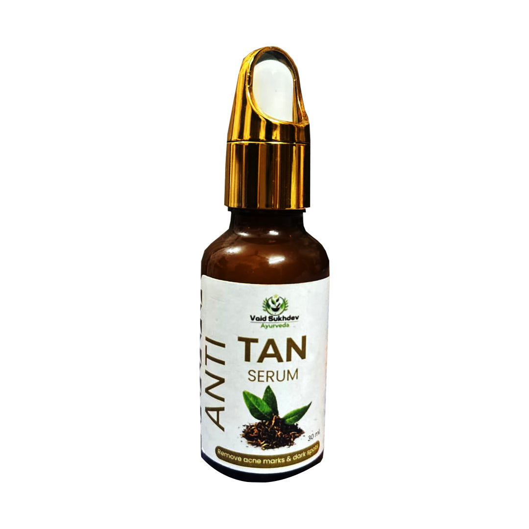 Vaid Sukhdev Ayurveda Anti Tan Serum – Natural Skin Brightening