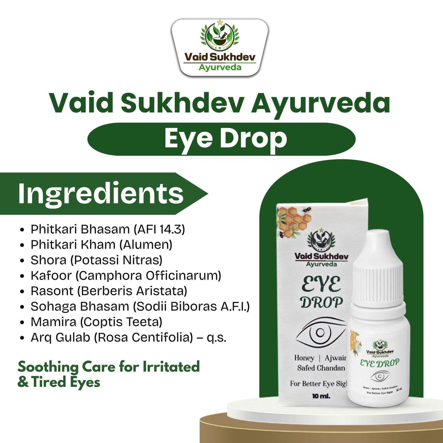 Eye Drops | For Better Eye Sight (6 Packs)