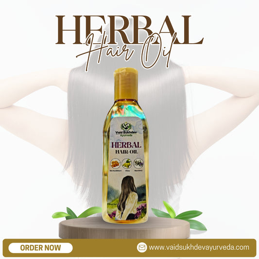 Herbal Hair Oil – Natural Care for Healthy, Strong & Shiny Hair