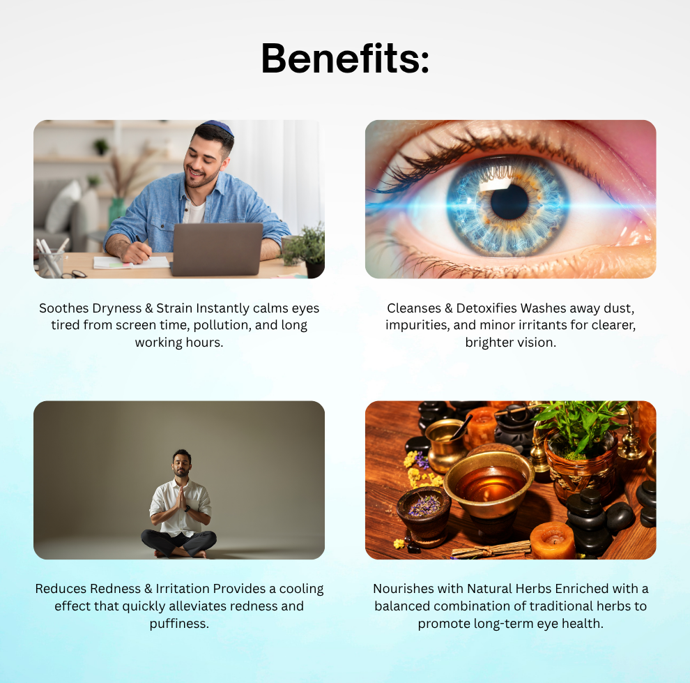 Eye Drops | For Better Eye Sight (6 Packs)