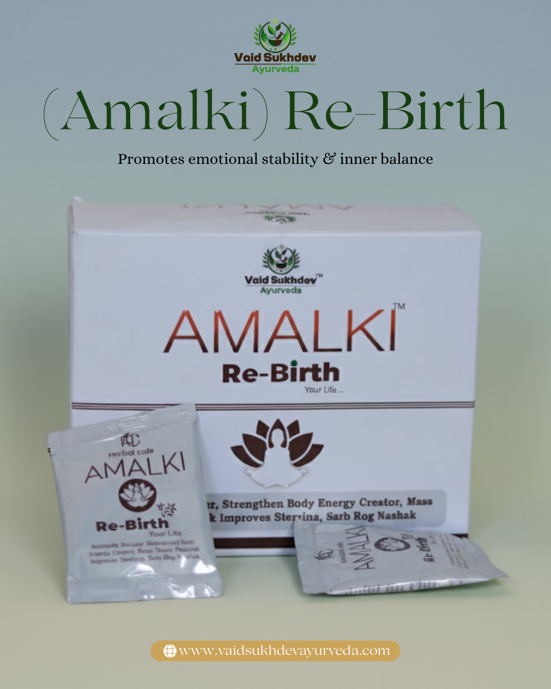 Amalki Re-Birth – Ayurvedic De-Addiction & Body Recovery Formula by Vaid Sukhdev Ayurveda