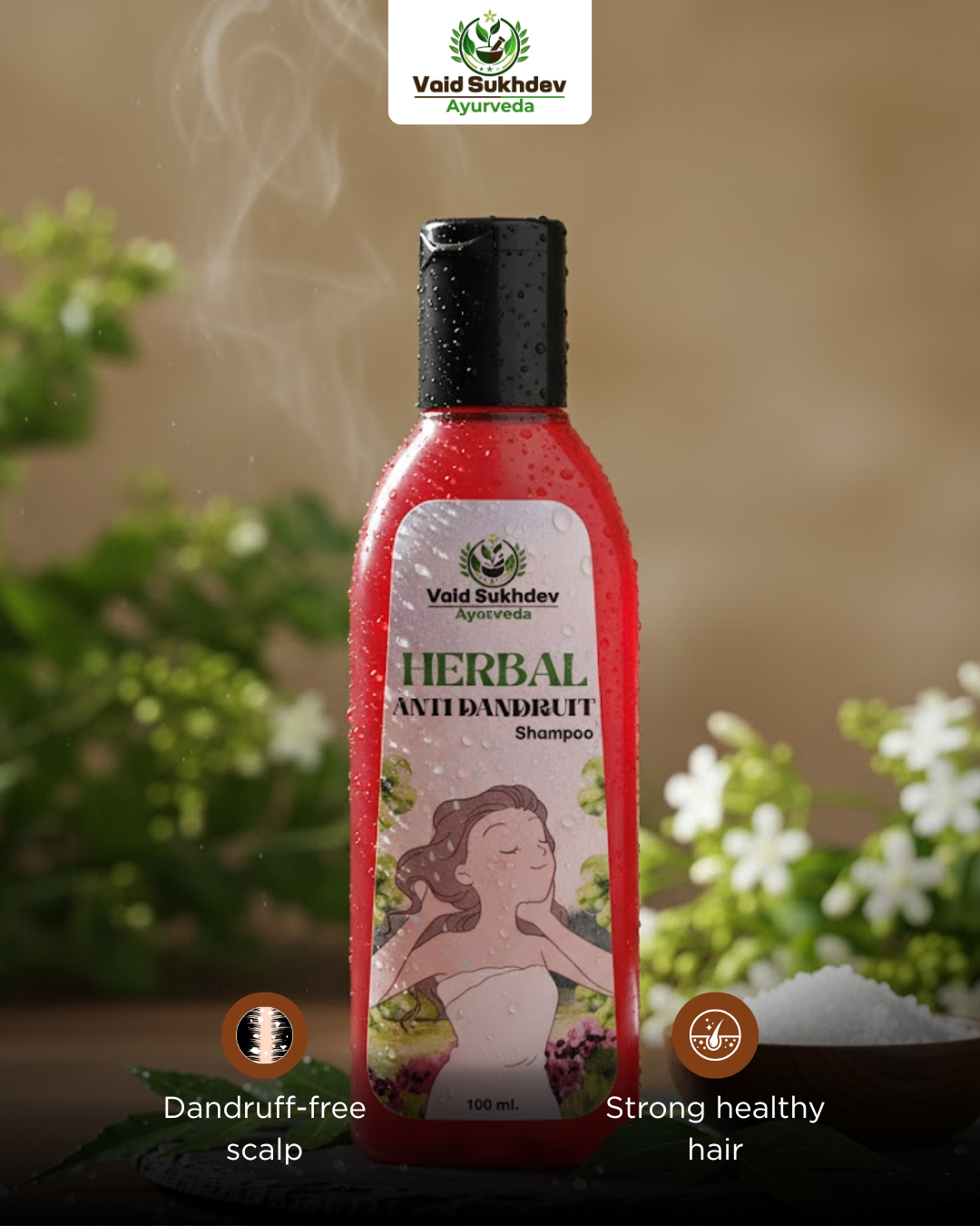 Herbal Anti-Dandruff Shampoo – Vaid Sukhdev Ayurveda