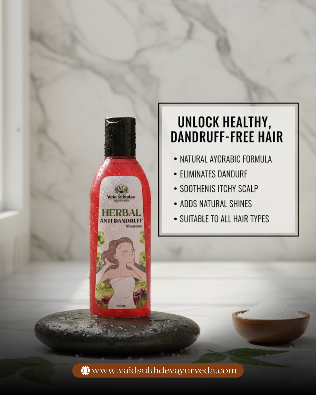 Herbal Anti-Dandruff Shampoo – Vaid Sukhdev Ayurveda