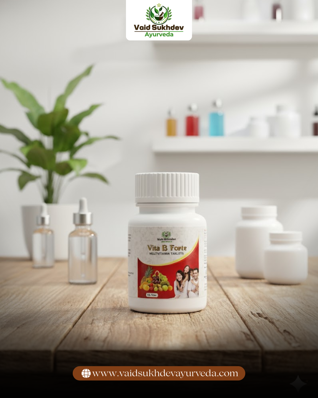 Vita B Forte – Ayurvedic Multivitamin Tablets
